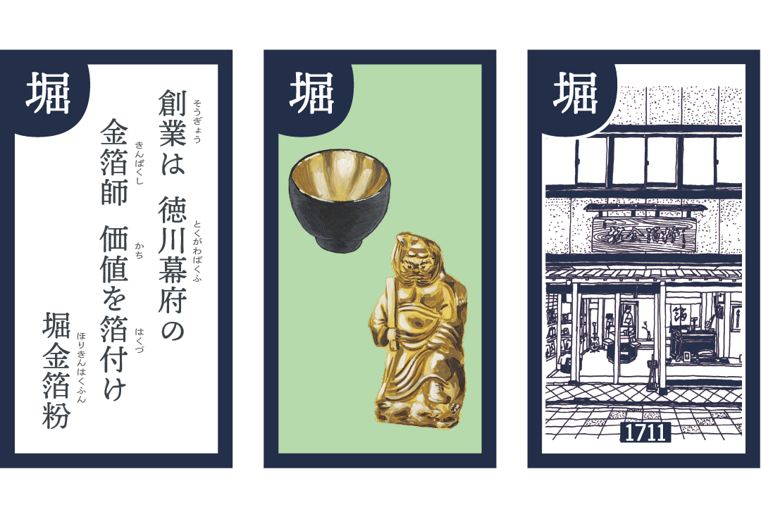 京都「堀金箔粉」｜金粉一筋300余年、彩を添える金粉の歴史 | 京都館京都館
