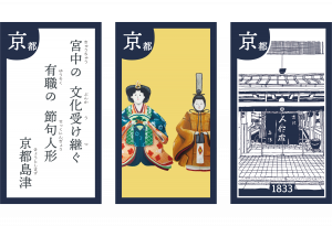 「京都島津 総本店」雛人形、五月人形、節目を飾る節句人形｜京都100年かるた